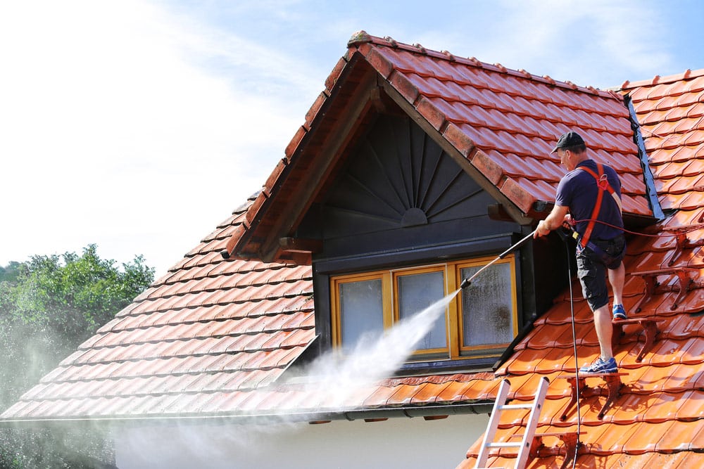 A Roof Cleaning