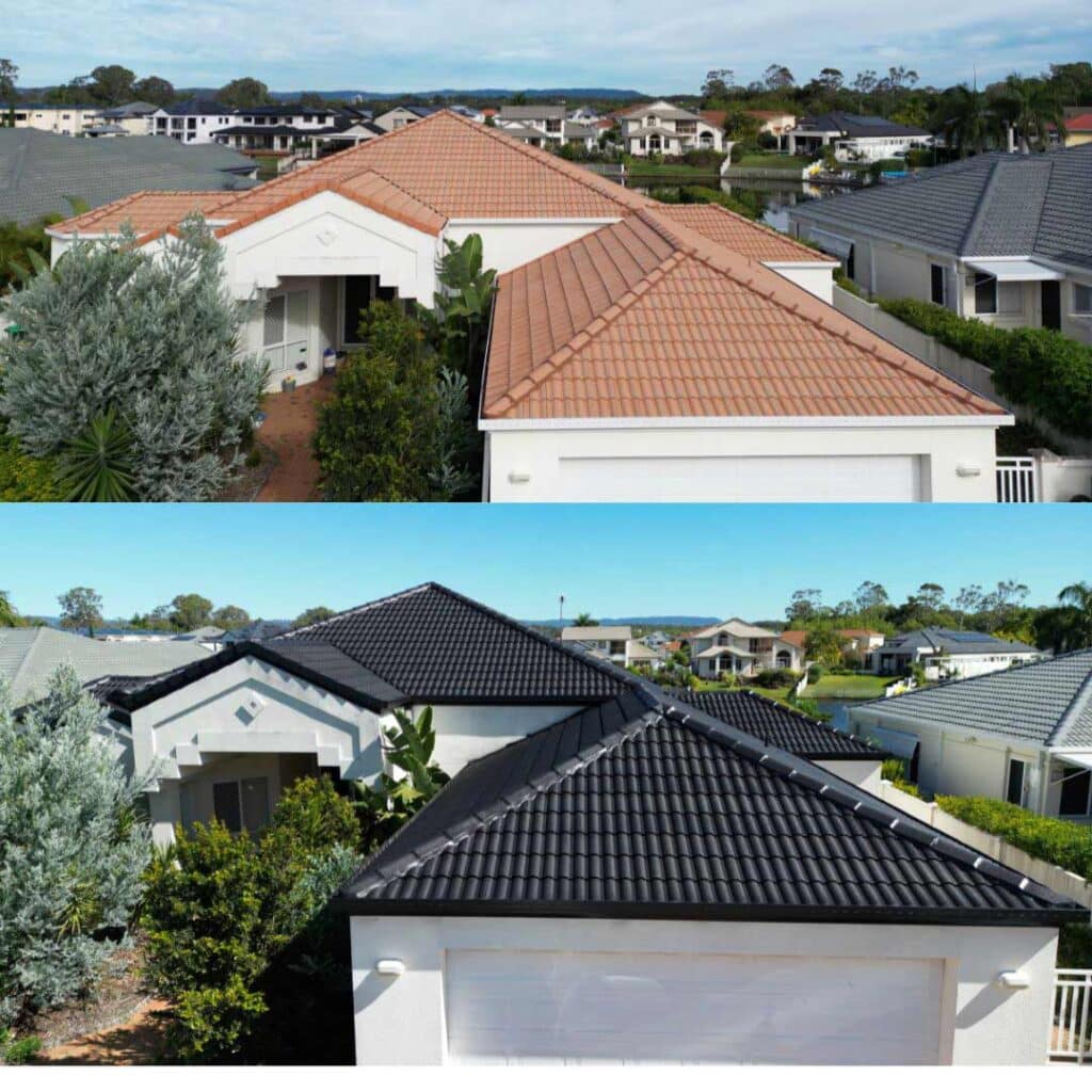 Roof Restoration Clean Paint Southport — Ware Painting Roofs In Ballina, NSW