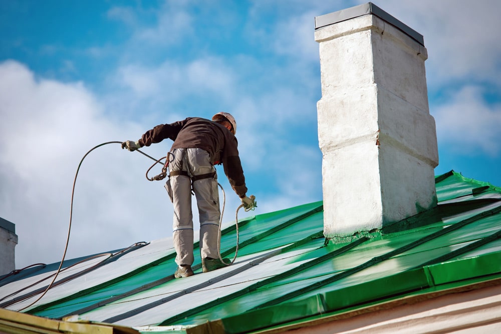 A Professional Roof Painting